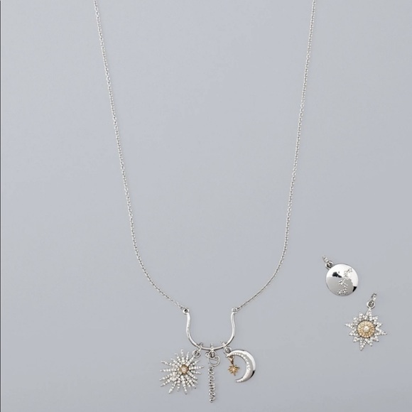 *LAST ONE* WHBM Celestial Charm Gift Set Necklace - Picture 4 of 5